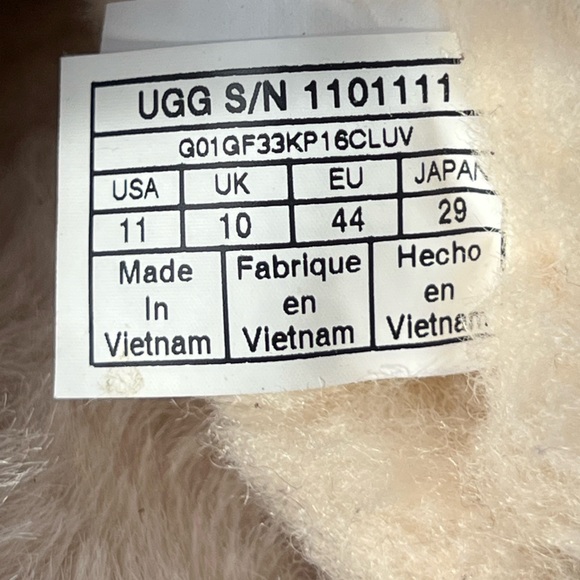 Ugg Scuff Slipper Slides Style 1101111 Brown Espresso Men's Size 11 - Picture 14 of 15